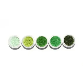 Assortiment miyuki delica 11/0 "se mettre au vert"