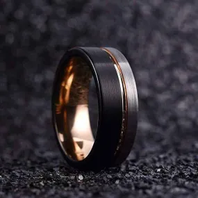 Bague d'Uppsala : Un Héritage Nordique en Tungstène