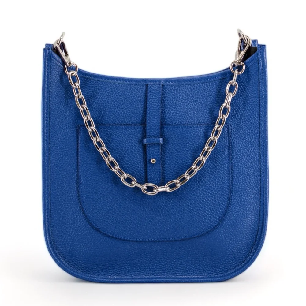Collection femme | Sac à main hobo en cuir grainé CYBELE