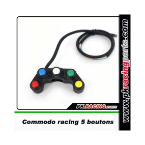 Commodo Racing 5 boutons