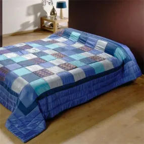 Couvre lit patchwork