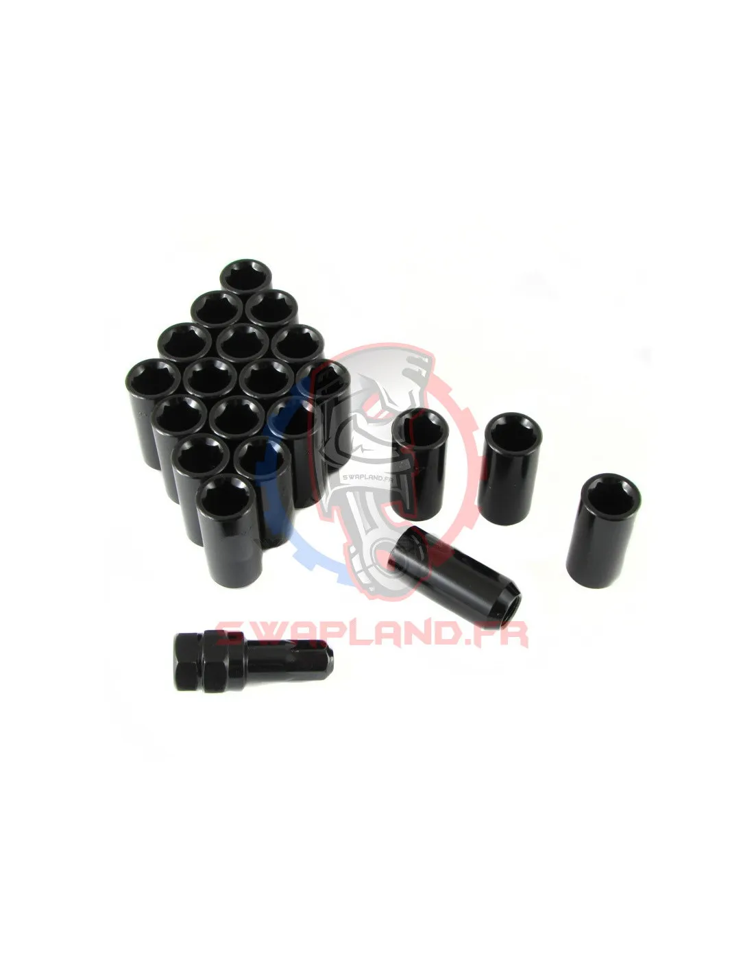 Ecrou Japan racing M12 X 1.25 longueur 32 mm - SWAPLAND -