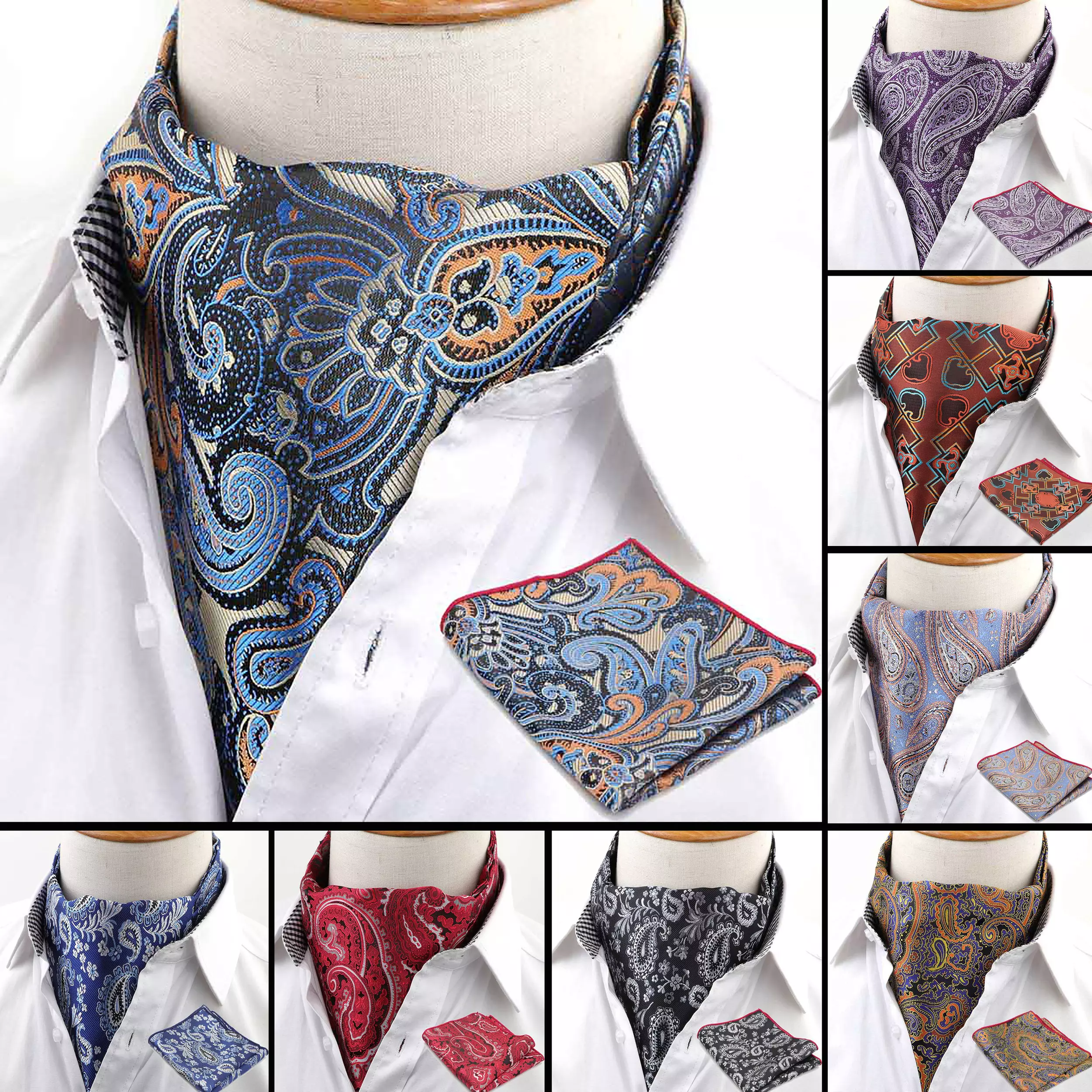 Ensemble Foulard Pochette