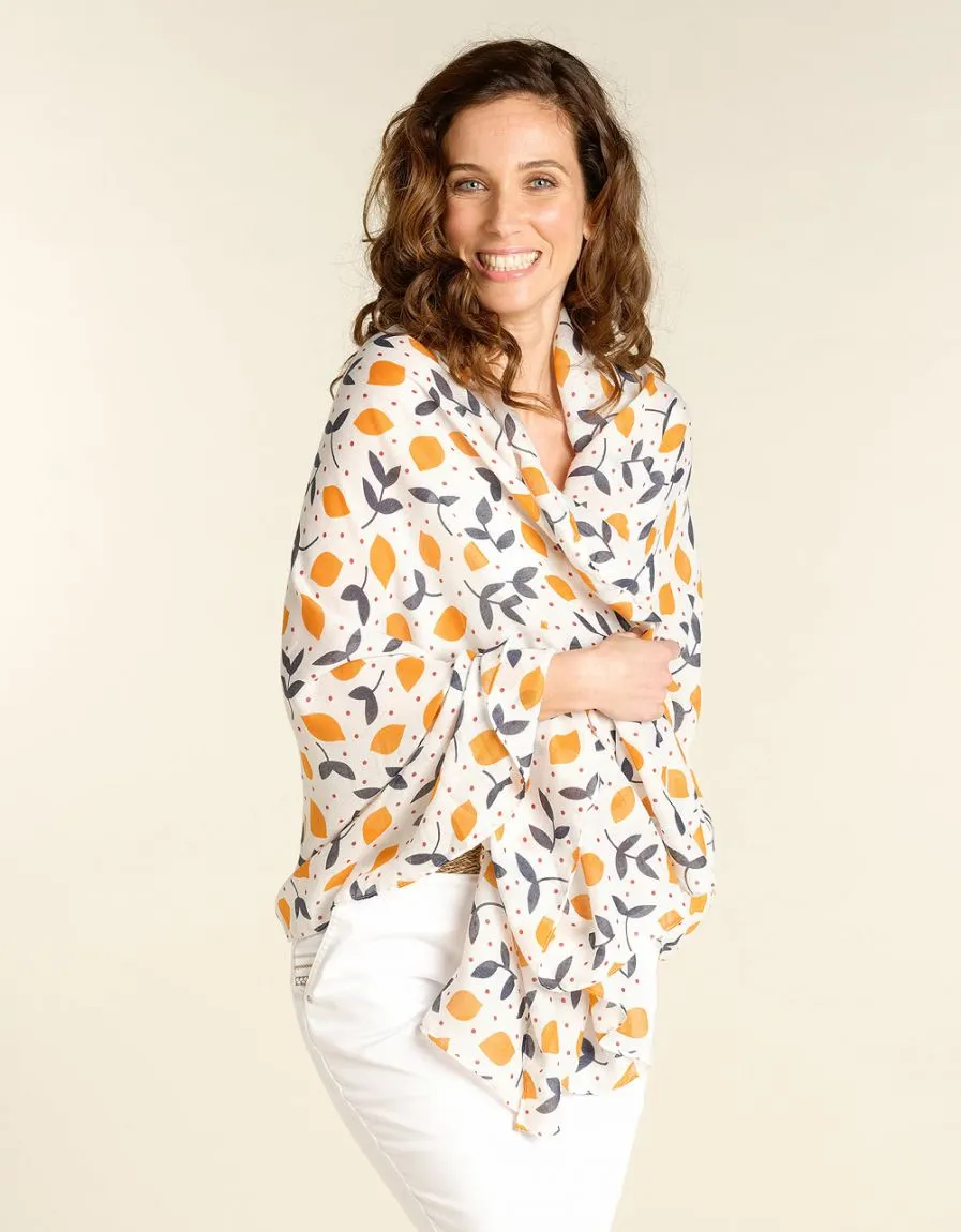 Foulard imprimé citrons - Collection