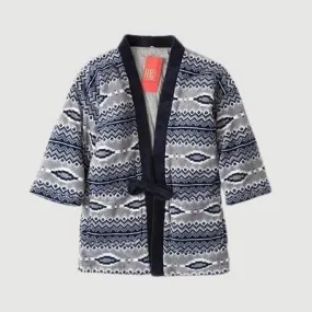 Hanten Hiver Motif Gris