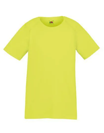 Lot de 5 T-Shirts Fruit of the Loom 61-013-0 Performance Pour Enfant