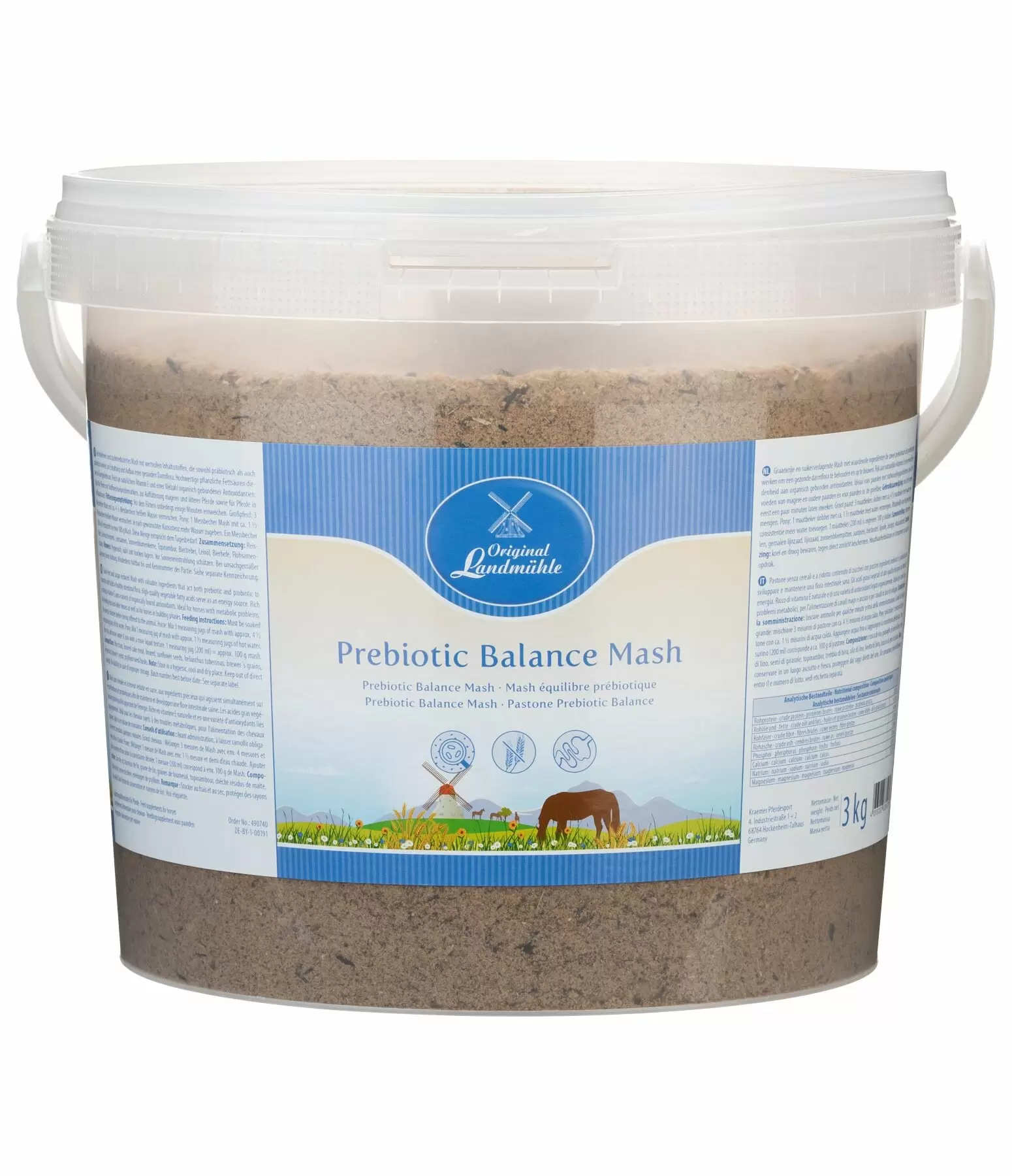 Mash équilibre prébiotique