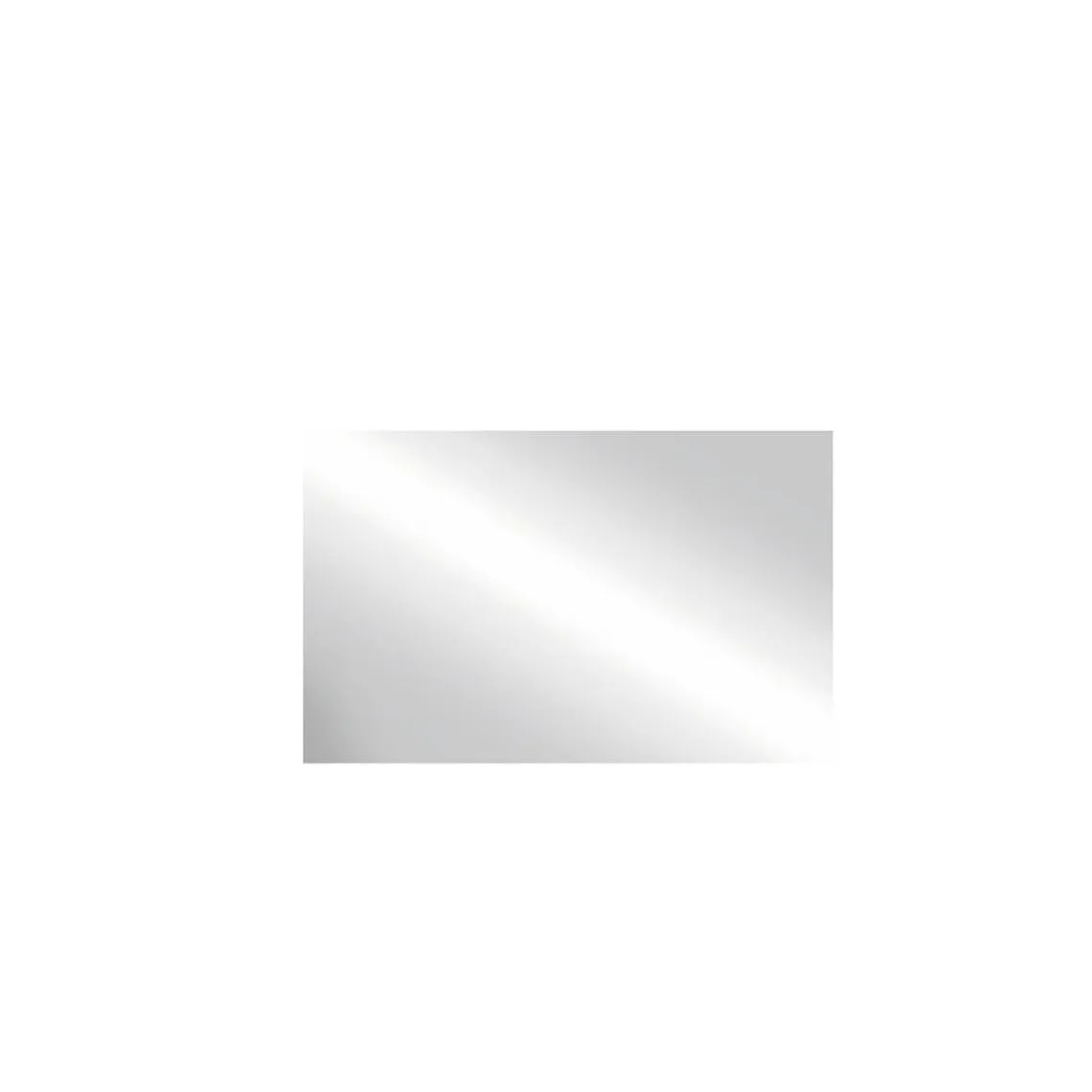 Miroir SQUARE avec système led retroeclairé L 80 cm | 3 Suisses