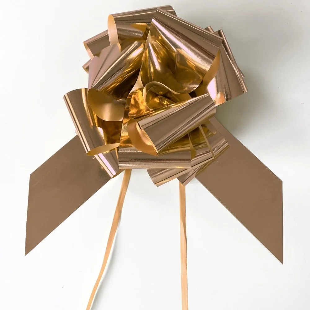 Noeud à tirer miroir cuivre L.70mm - par 20