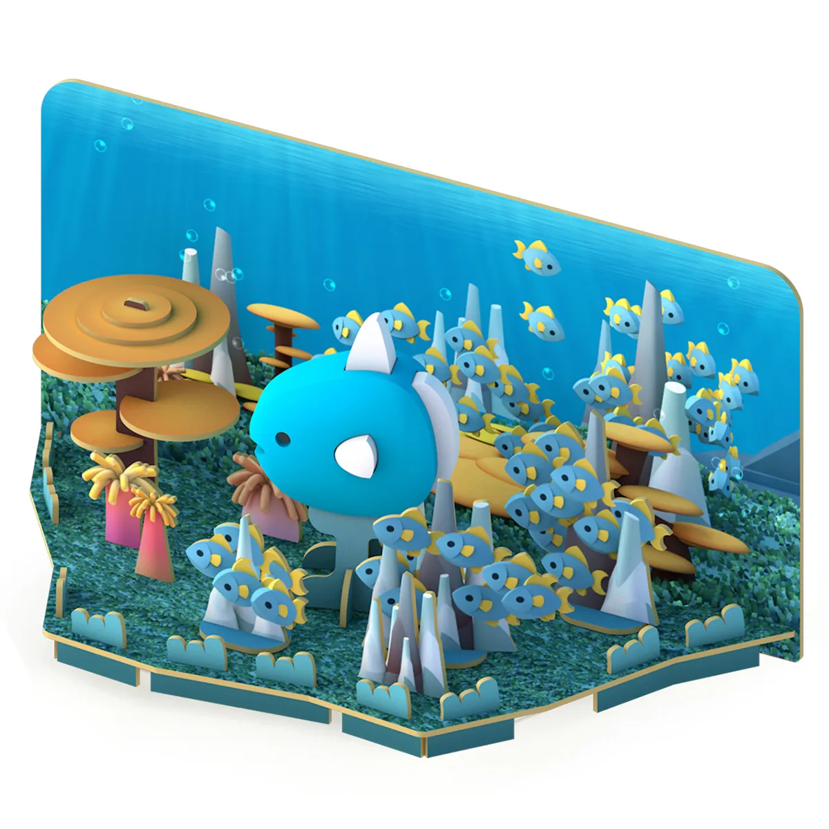 Poisson Lune et Habitat Half Ocean