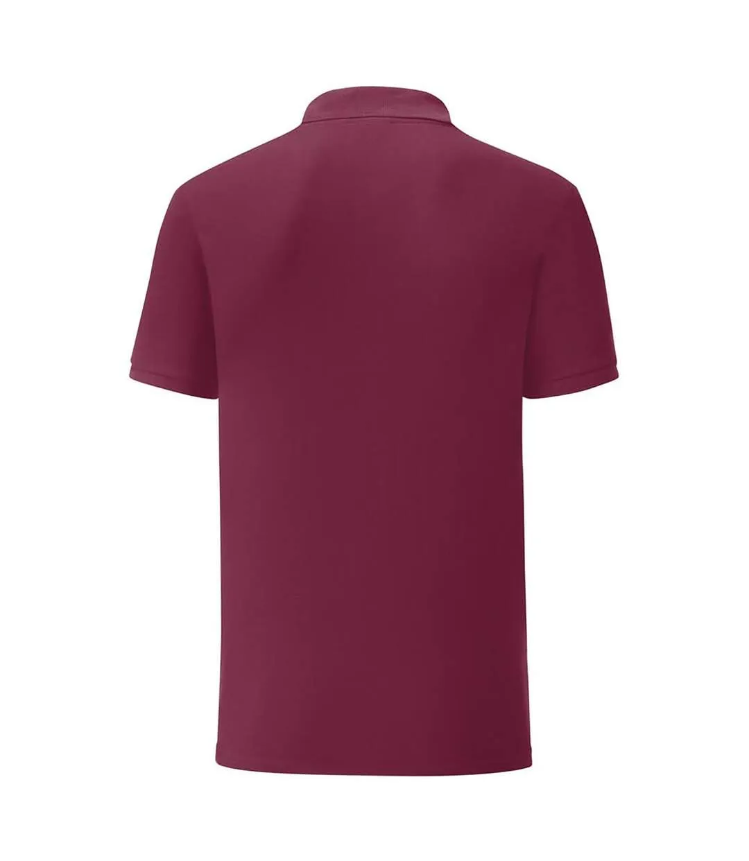 Polo manches courtes homme bordeaux Fruit of the Loom