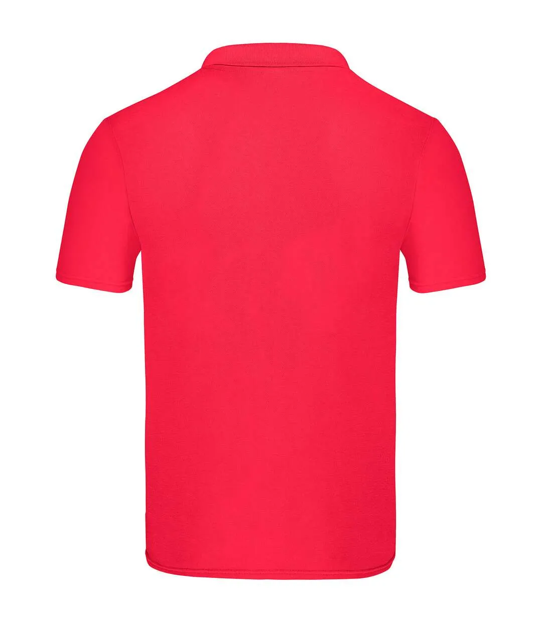 Polo manches courtes original homme rouge Fruit of the Loom