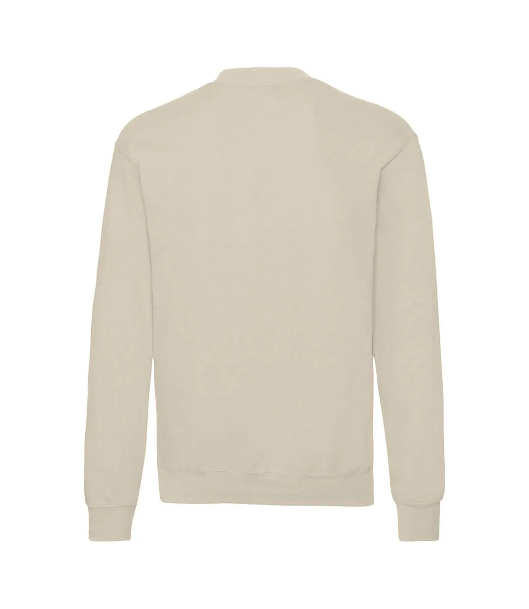 Sweat classic homme beige pâle Fruit of the Loom